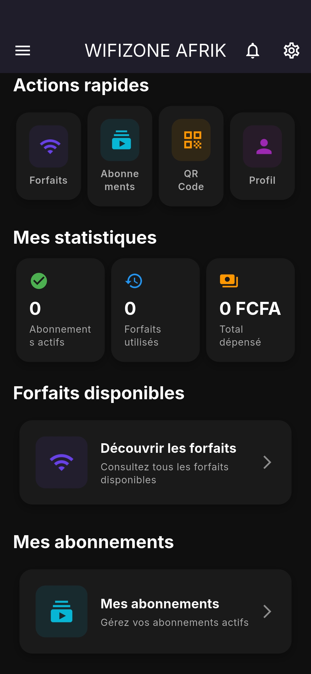 App Client WIFI AFRIK